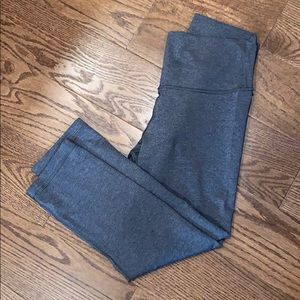 Lulu lemon grey Wunder under leggings